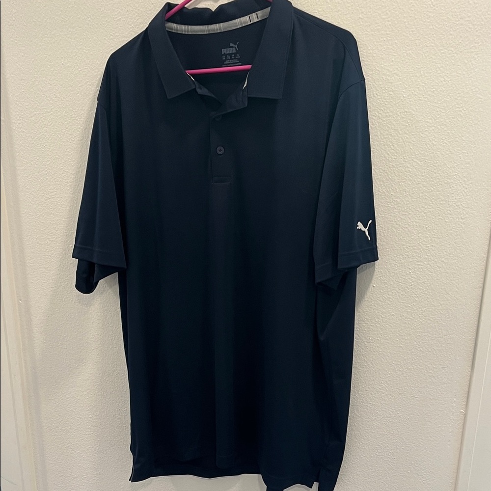 Puma Men's Dark Polo Golf Shirt